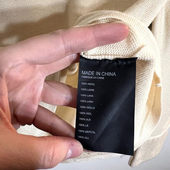 Club Monaco Light Yellow Sweater - Picture 3 of 4